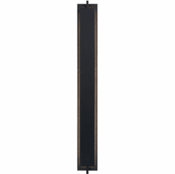 Eurofase 48963-022 Tribek Modern Black LED 46" Outdoor Lamp Sconce