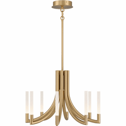 Eurofase 49010-015 Olette Modern Gold LED Mini Chandelier Light