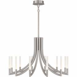 Eurofase 49011-029 Olette Modern Nickel LED Ceiling Chandelier