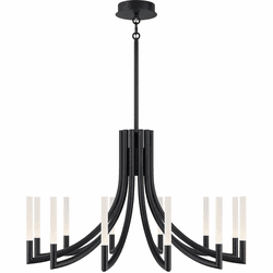 Eurofase 49011-036 Olette Contemporary Black LED Chandelier Lighting
