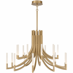 Eurofase 49012-019 Olette Contemporary Gold LED Chandelier Light