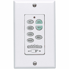 Fanimation C23 White Reversing Wall Control