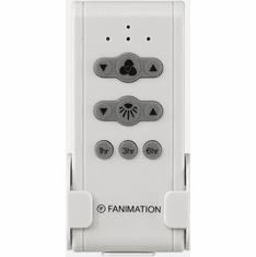 Fanimation CR500 Gray White/Black Non-Reversing Remote with Receiver