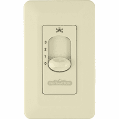Fanimation CW5LA Light Almond Non-Reversing Wall Control