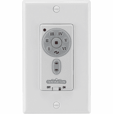Fanimation TW32WH White DC Motor Wall Control