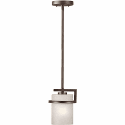 Forte 2405-01-32 Modern Antique Bronze Mini Pendant Light Fixture