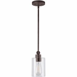 Forte 2614-01-32 Antique Bronze Mini Hanging Pendant Light