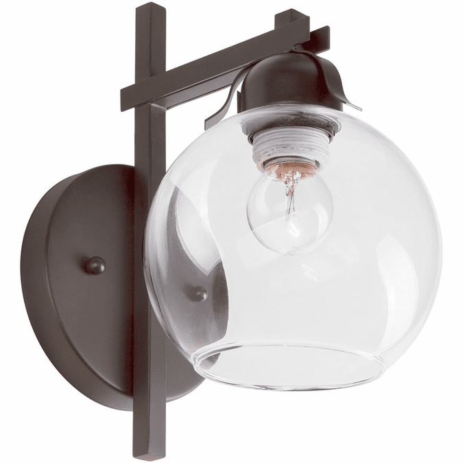 Forte 2618-01-32 Modern Antique Bronze Wall Light Sconce