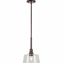 Forte 2735-01-32 Acopa Contemporary Antique Bronze Mini Pendant Hanging Light
