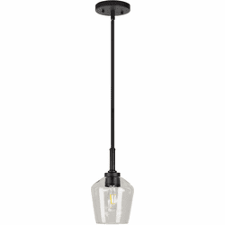 Forte 2743-01-04 Chalice Modern Black Mini Drop Lighting