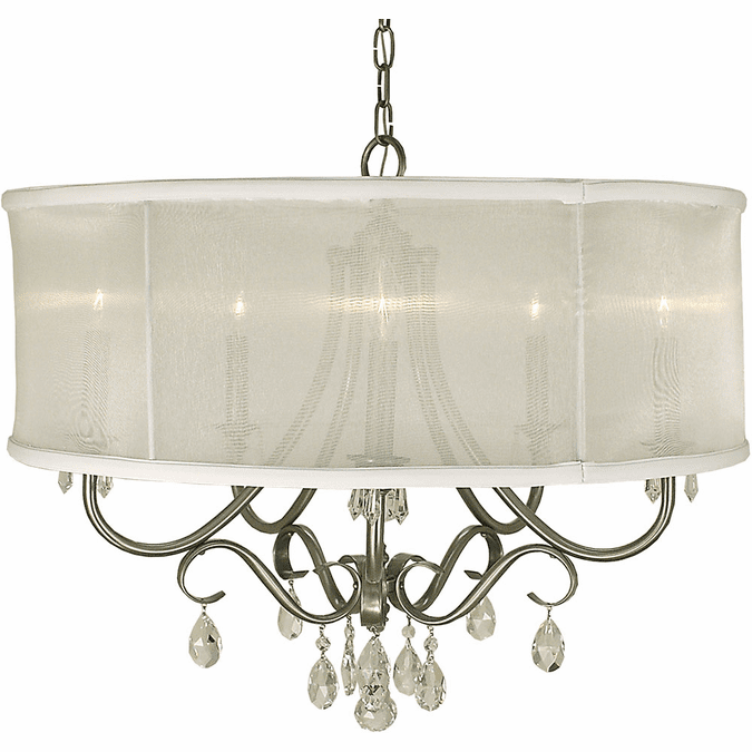 Framburg 1236 Liebestraum Traditional 26" Drum Drop Ceiling Light Fixture