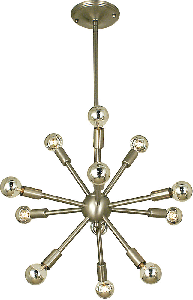 Framburg 4393 Simone Contemporary Mini Chandelier Light CUSTOMFRM4393