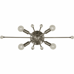 Framburg 5324-BN Supernova Contemporary Brushed Nickel 23" Wall Lighting Fixture