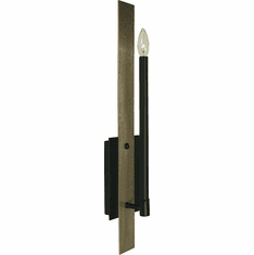 Framburg 5678 Matte Black and Brushed Nickel Sconce Lighting