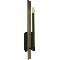 Framburg 5678 Matte Black and Brushed Nickel Sconce Lighting