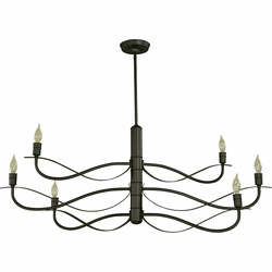 Framburg 5720 IRON Telluride Iron Kitchen Island Light