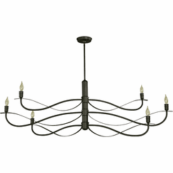 Framburg 5726 IRON Telluride Iron Kitchen Island Light Fixture