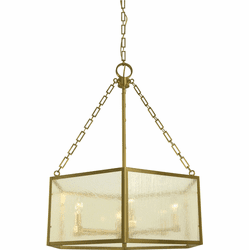 Framburg 5915 BR Mila Brushed Brass 31" Drop Lighting