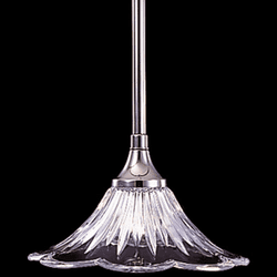 Framburg 8620-PS Geneva Traditional Polished Silver 8.5" Pendant Hanging Light