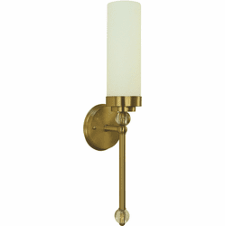 Framburg F-5881 BR Emily Traditional Brushed Brass Wall Lighting Sconce