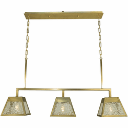 Framburg F-5899 BR Avery Traditional Brushed Brass Island Lighting