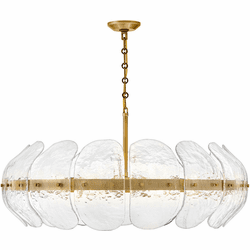 Fredrick Ramond FR30514HB Lillia Modern Heritage Brass Pendant Lamp