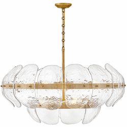 Fredrick Ramond FR30516HB Lillia Modern Heritage Brass Ceiling Pendant Light