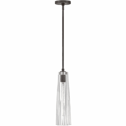 Fredrick Ramond FR31107BX-CL Cosette Contemporary Black Oxide LED Mini Pendant Lighting