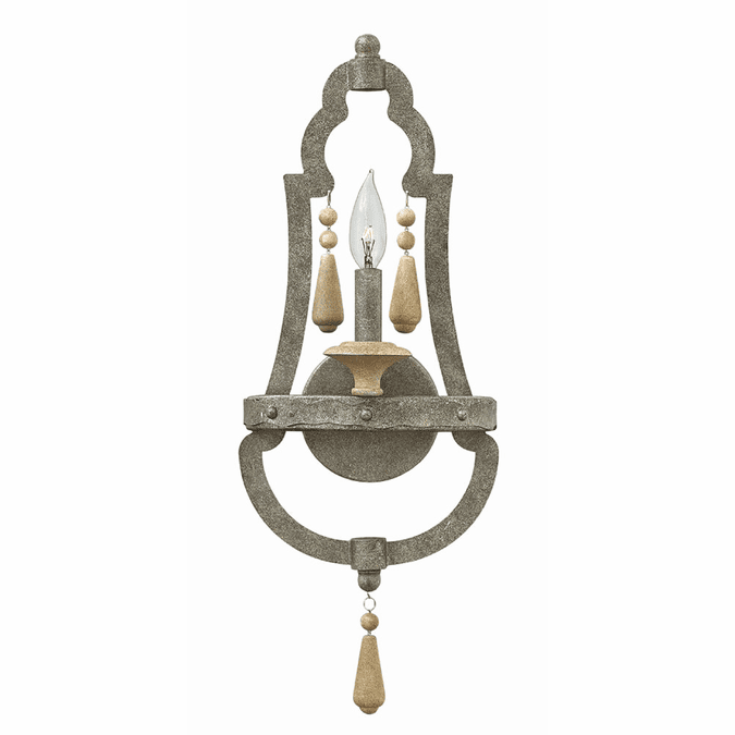 Fredrick Ramond FR42280DIR Cordoba Distressed Iron Wall Light Fixture
