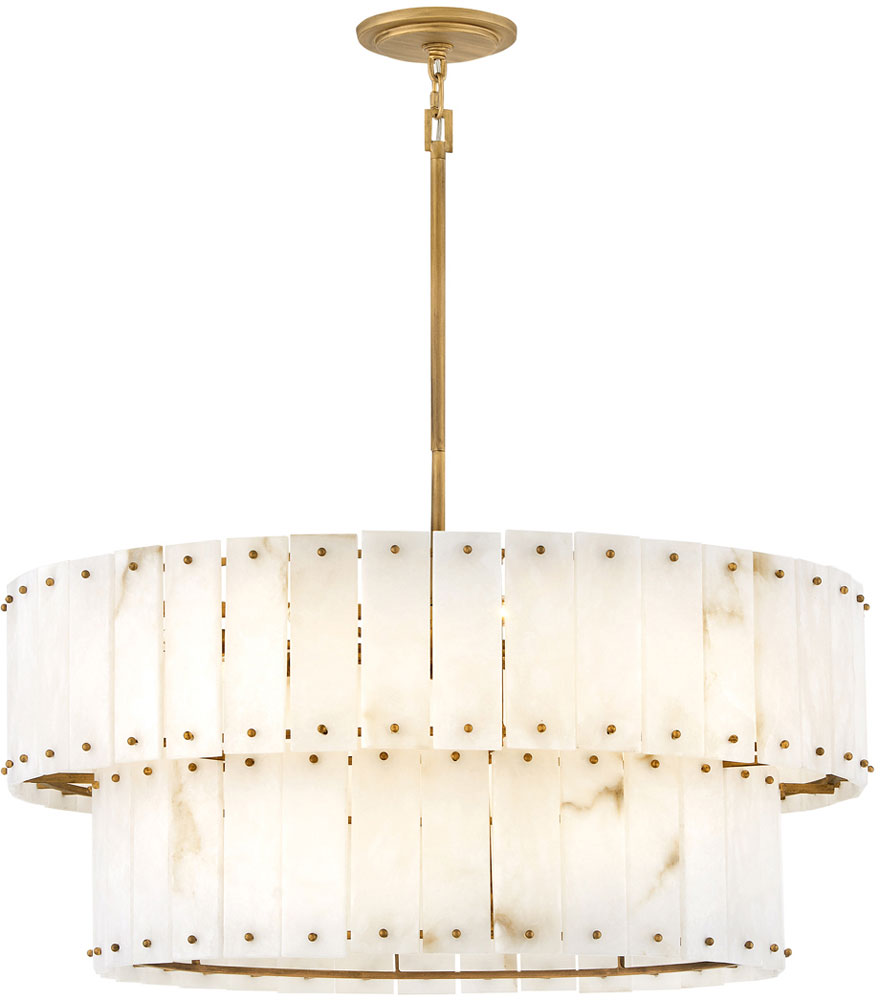 Fredrick Ramond FR47754BNG Simone Contemporary LED 34" Pendant Lighting