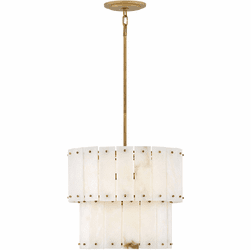 Fredrick Ramond FR47757BNG Simone Modern LED 17.5" Drop Ceiling Light Fixture