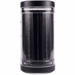Gama Sonic 120010 Infinity Contemporary Black Solar Up and Down Exterior Wall Lamp