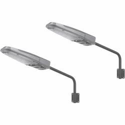 Gama Sonic 17iP2S90810 Contemporary Solar Yard Outdoor Wall Lighting (pack of 2)