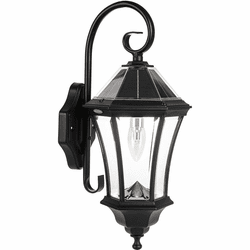 Gama Sonic 94BM50010 Victorian Contemporary Solar Outdoor Wall Lighting Fixture