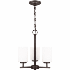 Generation Lighting 31160-710 Oslo Burnt Sienna Mini Chandelier Light