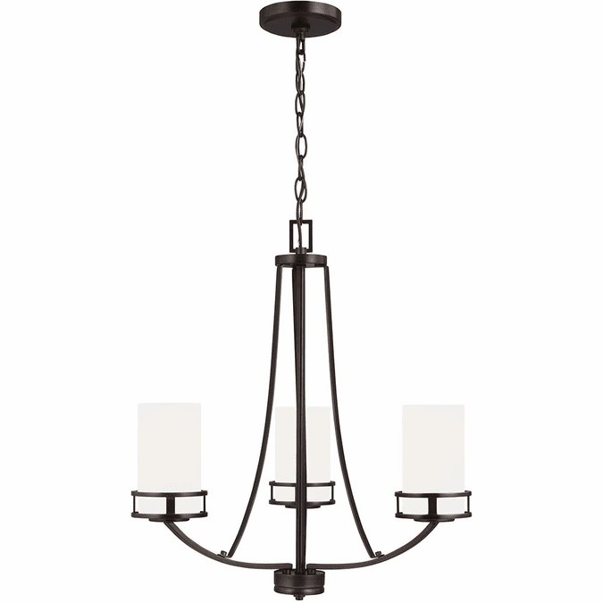 Generation Lighting 3121603EN3-710 Robie Burnt Sienna LED Mini Lighting Chandelier