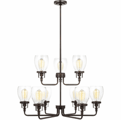 Generation Lighting 3214509-710 Belton Bronze Chandelier Lamp