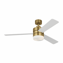 Generation Lighting 3ERAR52BBSD Era Contemporary Burnished Brass LED 52" Home Ceiling Fan