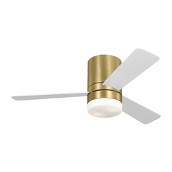 Generation Lighting 3ERHR44BBSD Era Modern Burnished Brass LED 44" Ceiling Fan