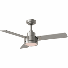 Generation Lighting 3JVR44BSD Jovie Modern Brushed Steel LED 44" Home Ceiling Fan