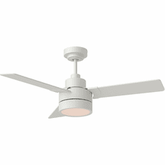 Generation Lighting 3JVR44RZW Jovie Contemporary Matte White 44" Home Ceiling Fan