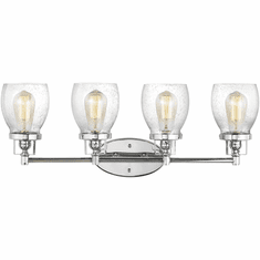 Generation Lighting 4414504-05 Belton Modern Chrome 4-Light Bath Lighting Fixture
