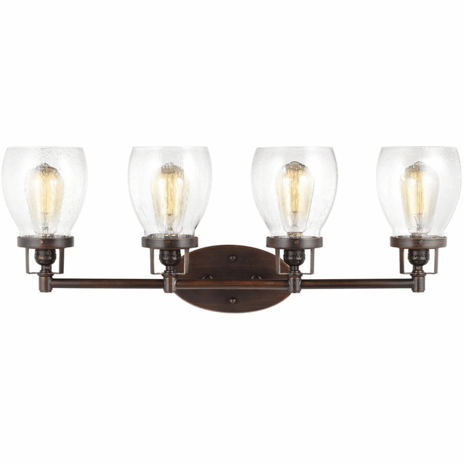 Generation Lighting 4414504-710 Belton Bronze 4-Light Vanity Light