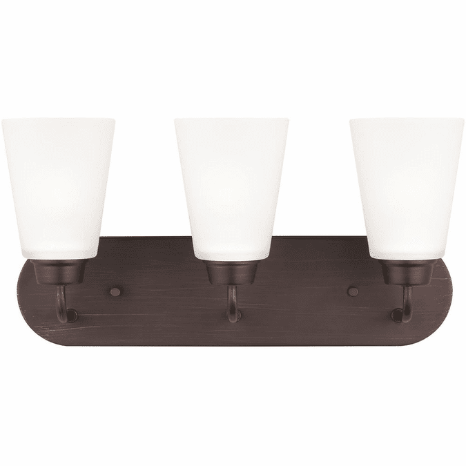 Generation Lighting 4415203EN3710 Kerrville Bronze LED 3Light Bath