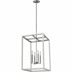 Generation Lighting 5134504EN-962 Moffet Street Modern Brushed Nickel LED 15.5" Entryway Light Fixture