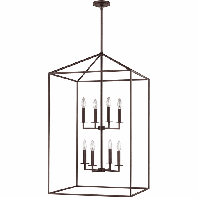 Generation Lighting 5315008-710 Perryton Modern Bronze 22" Foyer Lighting