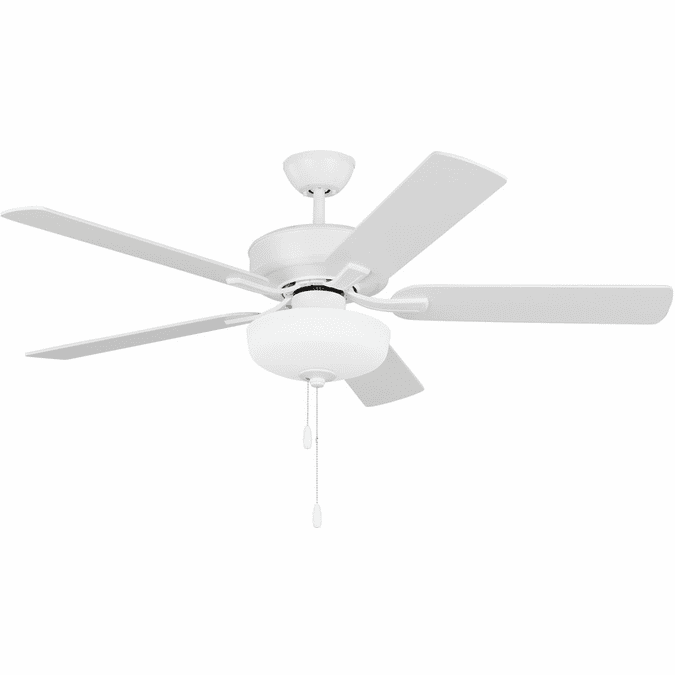 Generation Lighting 5LD52RZWD Linden Matte White LED 52" Ceiling Fan