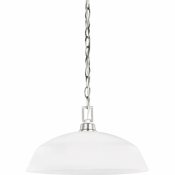 Generation Lighting 6515201EN3-962 Kerrville Modern Brushed Nickel LED Hanging Pendant Light