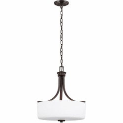 Generation Lighting 6528803EN3-710 Canfield Modern Bronze LED Hanging Light