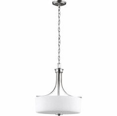 Generation Lighting 6528803EN3-962 Canfield Modern Brushed Nickel LED Lighting Pendant